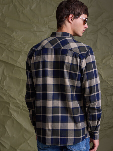 SHIRT VIRGINIA 5.0 VERDE-ECRU