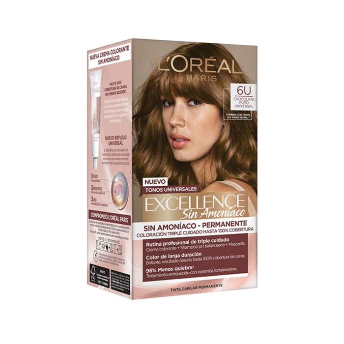 EXCELLENCE NUDES SIN AMONIACO NRO 6 única
