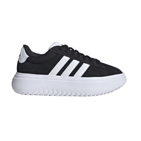 Championes adidas Grand Court Platform Mujer Black & White