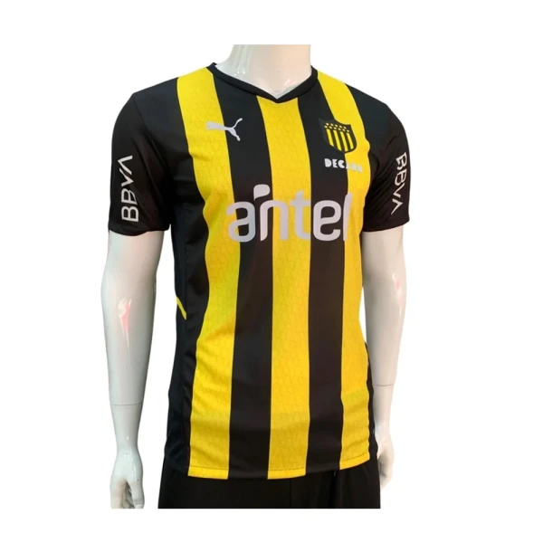 Peñarol Home Shirt JR 22 - PUMA NEGRO/AMARILLO