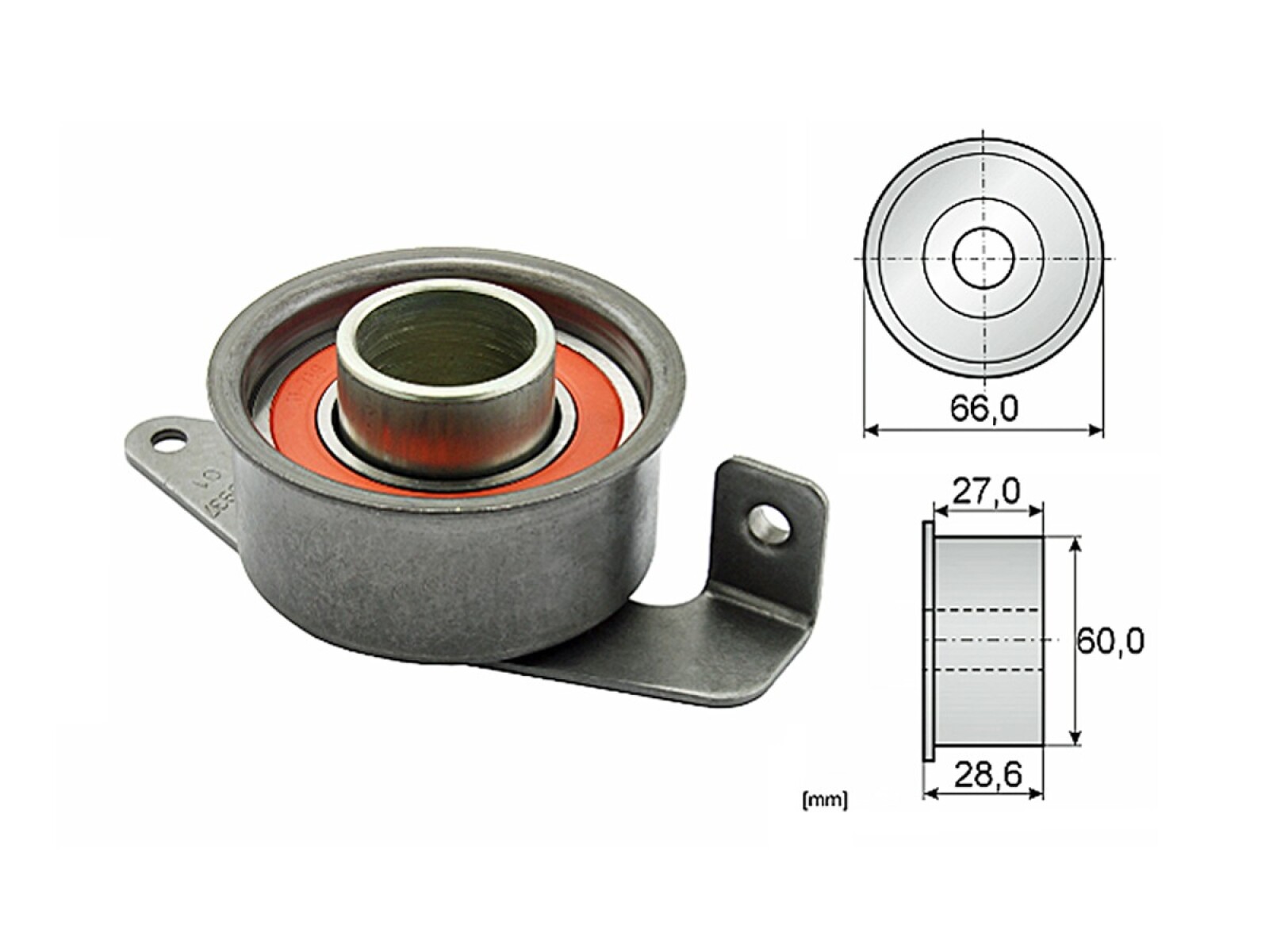 Tensor Guia Correa Dist. Aleko Aleko Diesel Ford Courier/Escort/Fiesta/Mondeo 88-14 