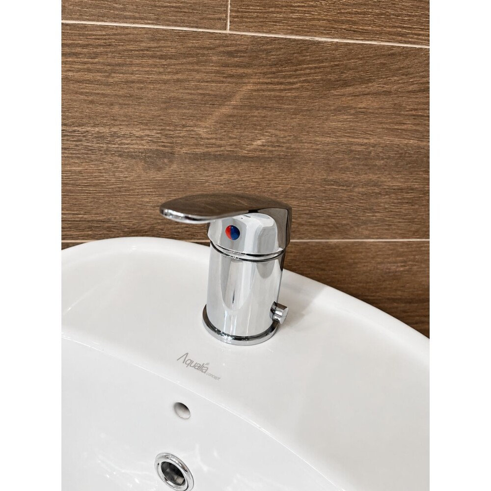 Grifería de bidet Monocomando con transferencia Caddie cromado Grifería De Bidet Monocomando Con Transferencia Caddie Cromado