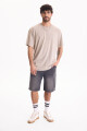 Bermuda De Jean Alaska Gris