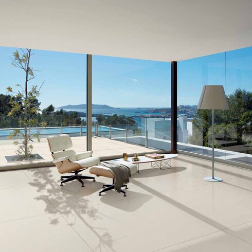 PORCELANATO RECTIFICADO MATE BEIGE CLARO 120X120 PIEZA XL GAMAS DE BEIGE
