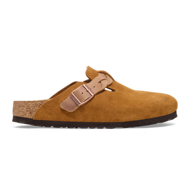 Zueco Boston LEVE Braided Mink Brown