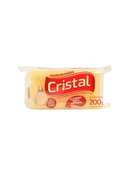 JABÓN EN BARRA CRISTAL, 200GR JABÓN EN BARRA CRISTAL, 200GR