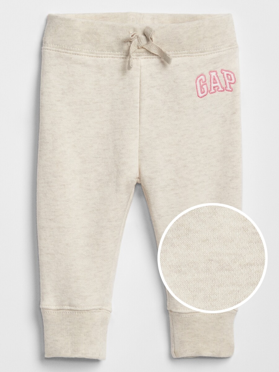 Pantalòn Deportivo Logo Gap Toddler Niña - Heather Grey 