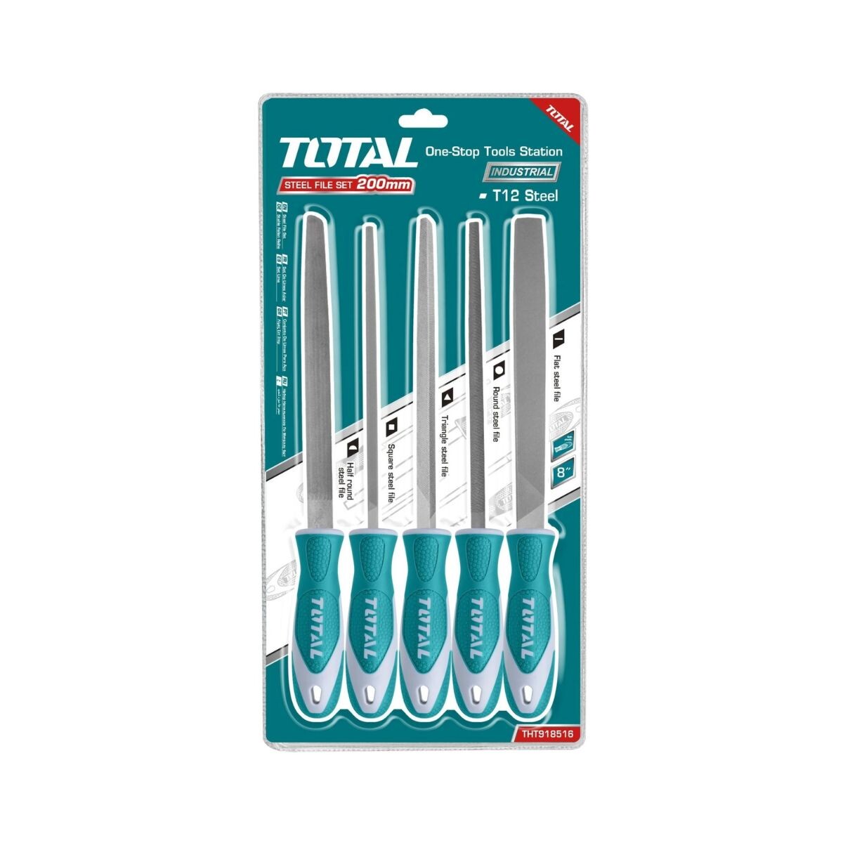 Set De 5 Mini Limas 8-200mm Total 