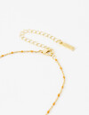 Bijouterie Set Sets temáticos Set De Argollas Y Collar Esmaltados - Dorado