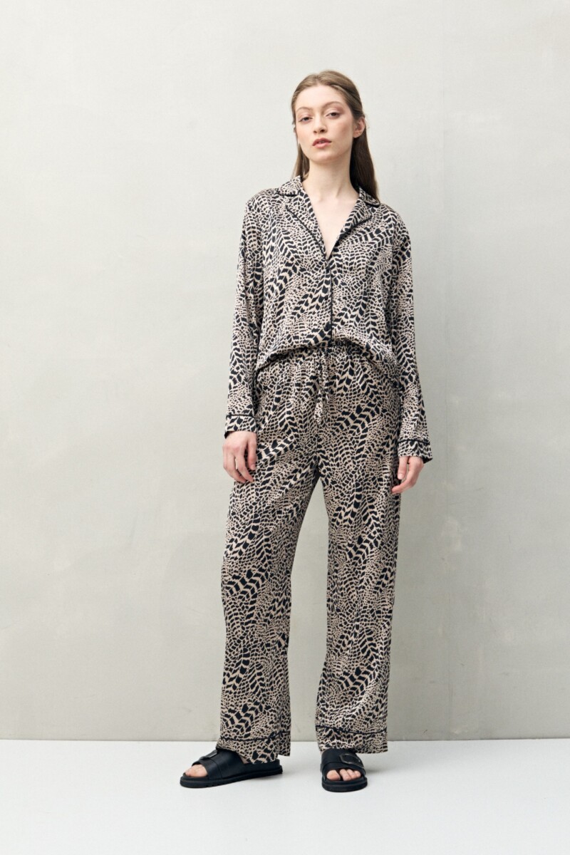 PANTALÓN LAVANDA PRINTED Animal Print