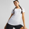 Train Favorite Jersey Cat Tee - Mujer White