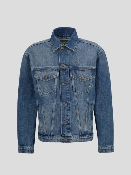 BOSS -Campera de jean, regular fit, LAKEWOOD Azul
