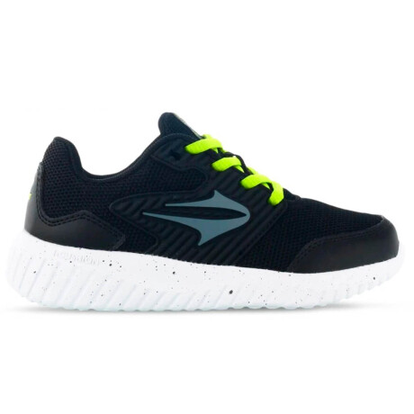 Calzado Topper Deportivo P/niños Championes Running Negro