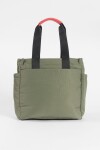 Shopper bolsillos verde
