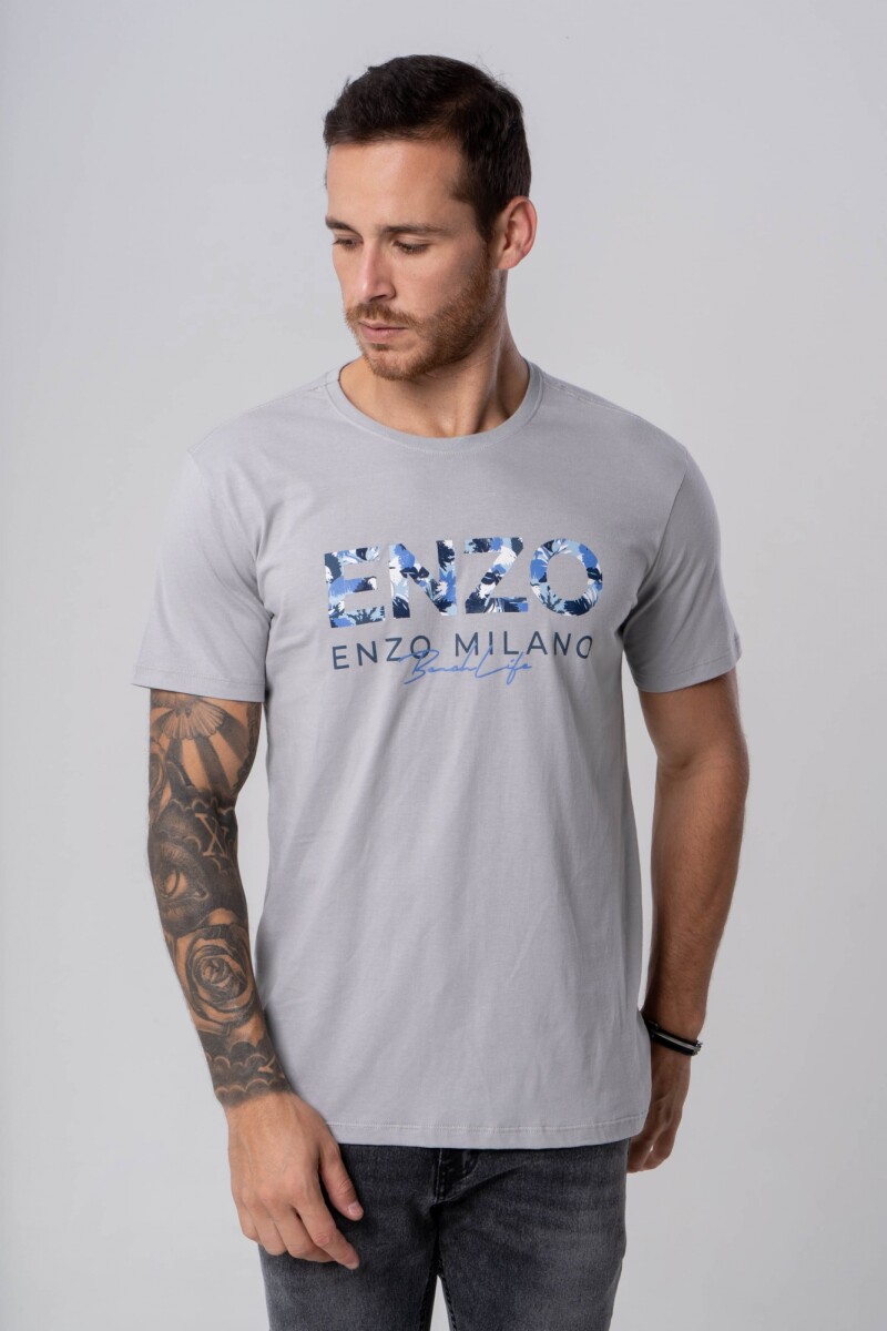 CAMISETA GRIS CLARO 
