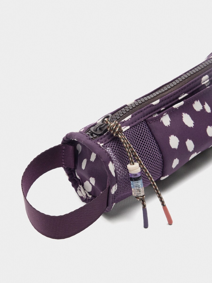 Estuche De Nylon Estampado multicolor
