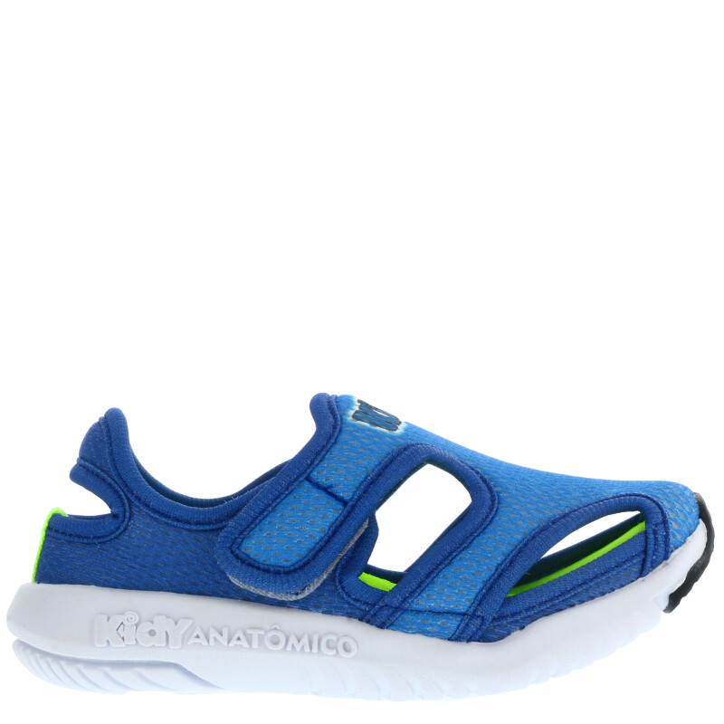 Championes Infantiles KIDY CARLY con aberturas y velcro Azul