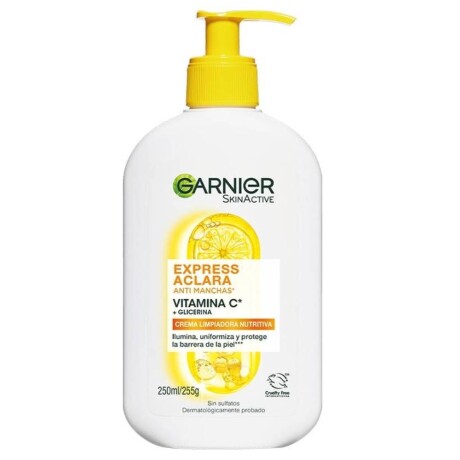 Limpiador Garnier Gentle Cleanser Vitamin C en Crema 250ml Limpiador Garnier Gentle Cleanser Vitamin C en Crema 250ml