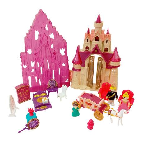 Castillo Juguete Infantil Muñecas Princesa Niñas Castillo Juguete Infantil Muñecas Princesa Niñas