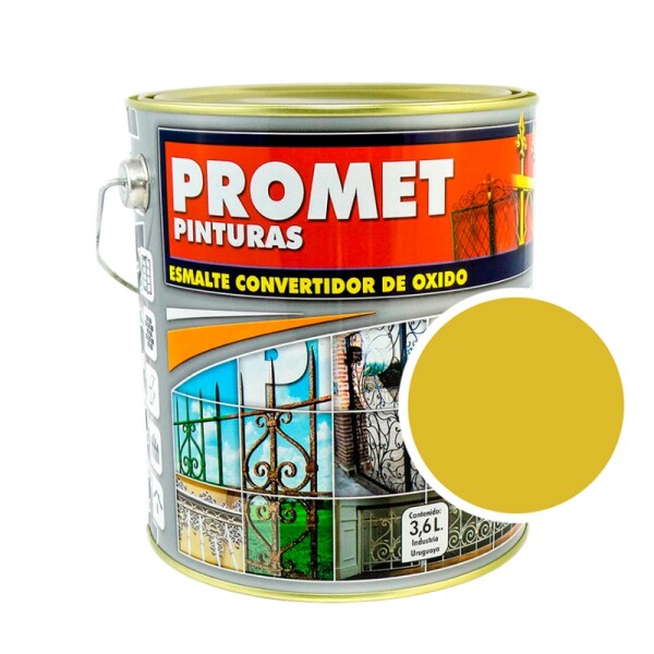 ESMALTE CONVERTIDOR AMARILLO 3.6 LT. Esmalte Convertidor Amarillo 3.6 Lt.