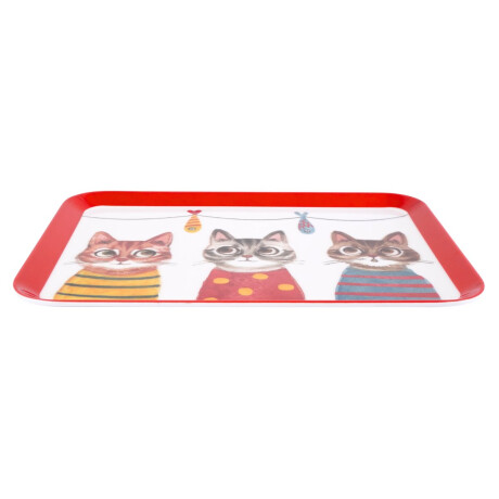 Bandeja rectangular melamina linea Cats Bandeja rectangular melamina linea Cats