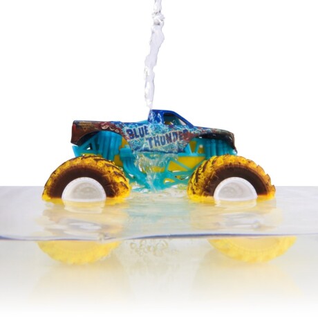 Vehiculo Monster Jam 58810 Cambio de Color 1:64 BLUE-THUNDER