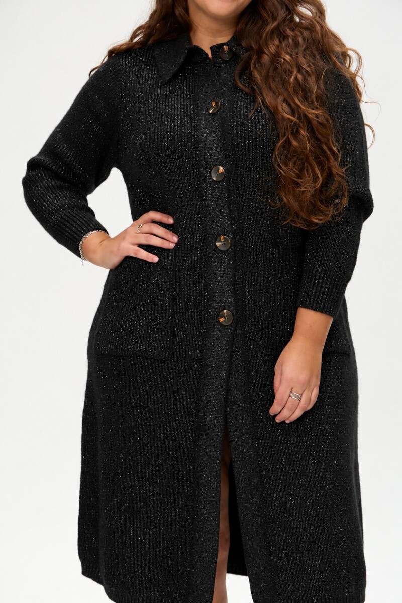 Saco Lurex - Negro 