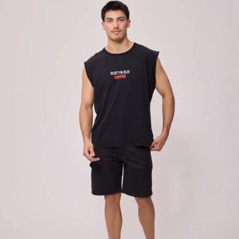 Musculosa MAREA Rusty Negro