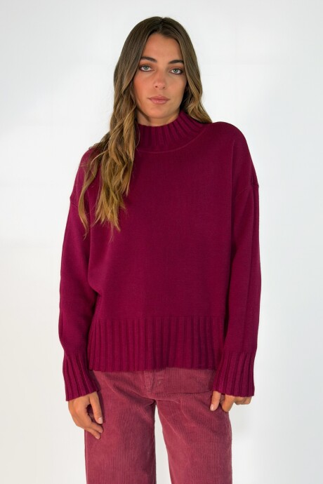 SWEATER KORA Bordo