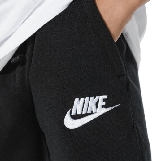 Pantalon Nike Moda Niño Club FLC Negro S/C