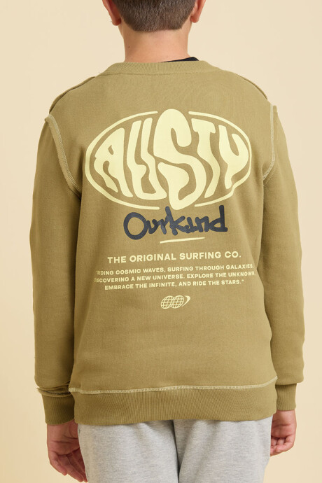 SWEATER CARMO TEEN RUSTY Verde