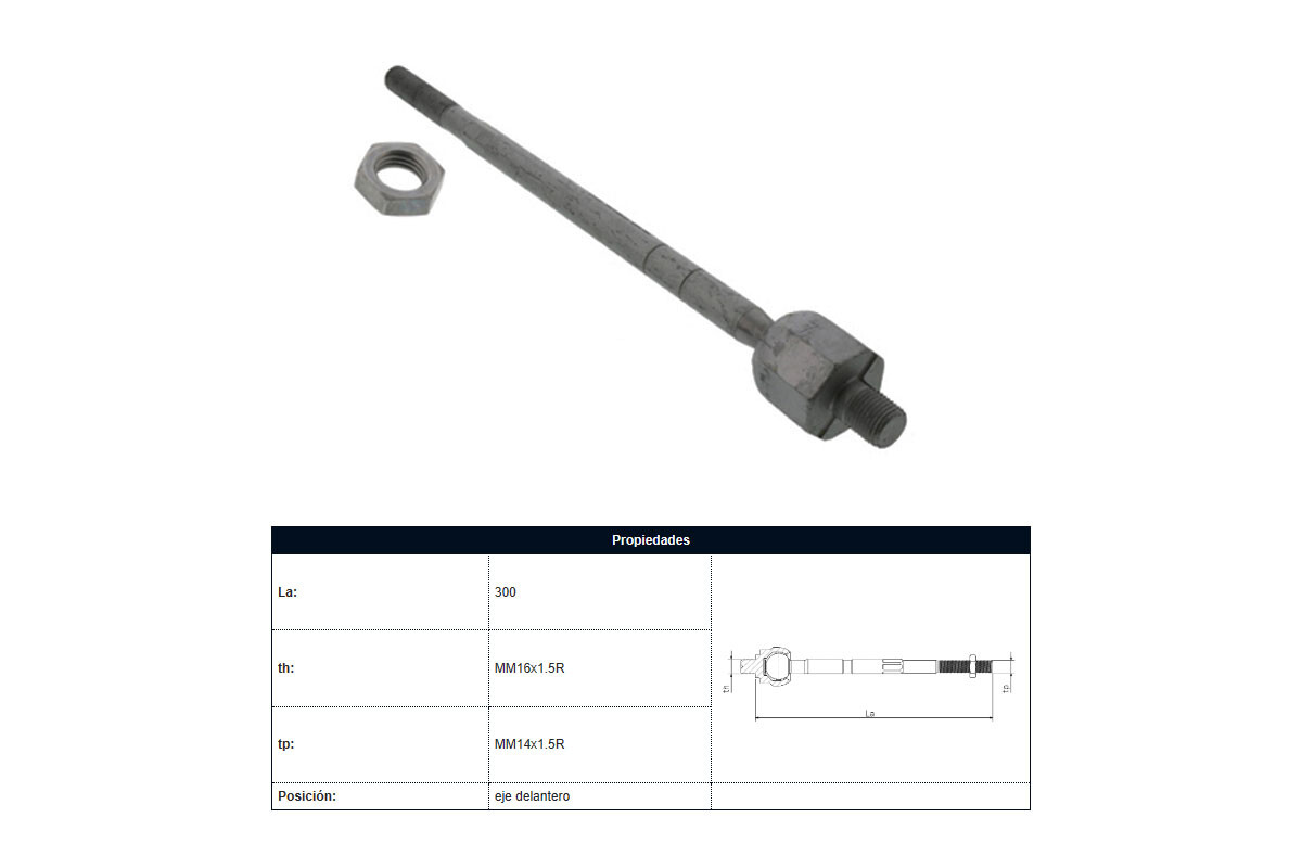 Mate Volks Saveiro/Gol/Suran 04-25 Der/Izq Mate Volks Saveiro/Gol/Suran 04-25 Der/Izq