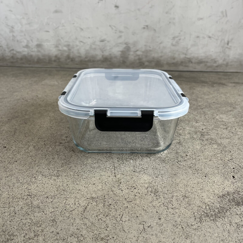 Tupper hermético de vidrio L