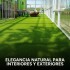 Césped Sintético 5 M2 Pasto Artificial Rollo Decoración Color Verde