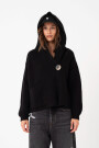 CARDIGAN CON CAPUCHA Negro