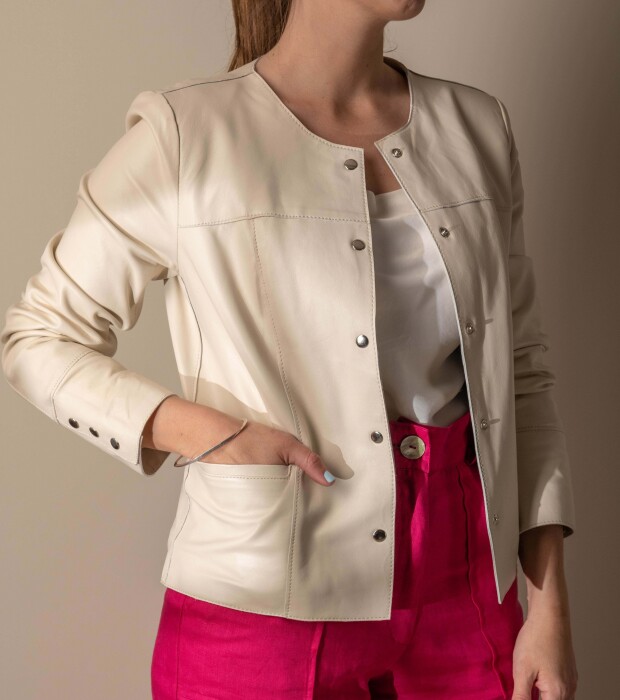 Campera Lara Off White