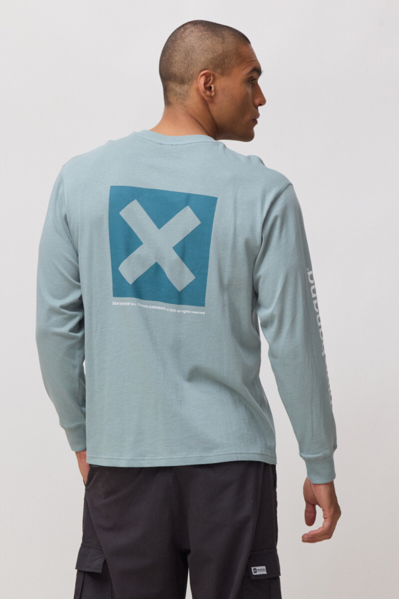 Remera Manga Larga Blue Banana Mist