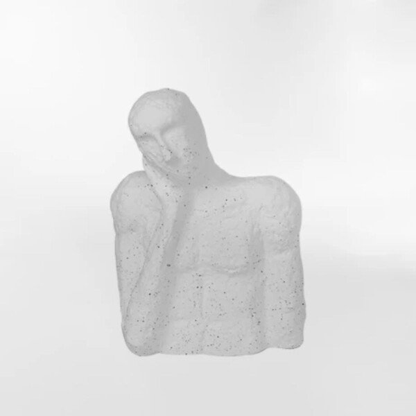 ESCULTURA MAN Blanco - Small