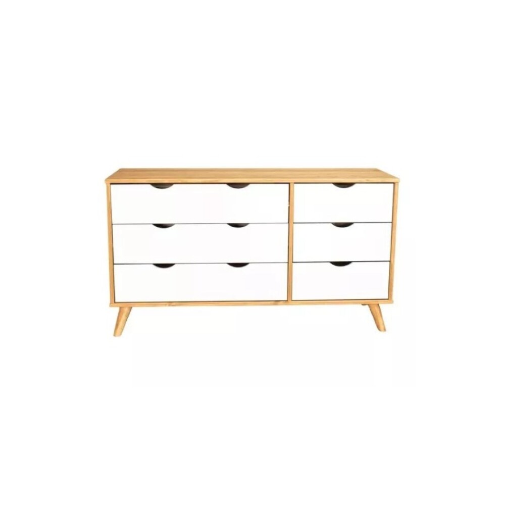 Cómoda 6 Cajones Madera - Linea Dublin Cómoda 6 Cajones Madera - Linea Dublin