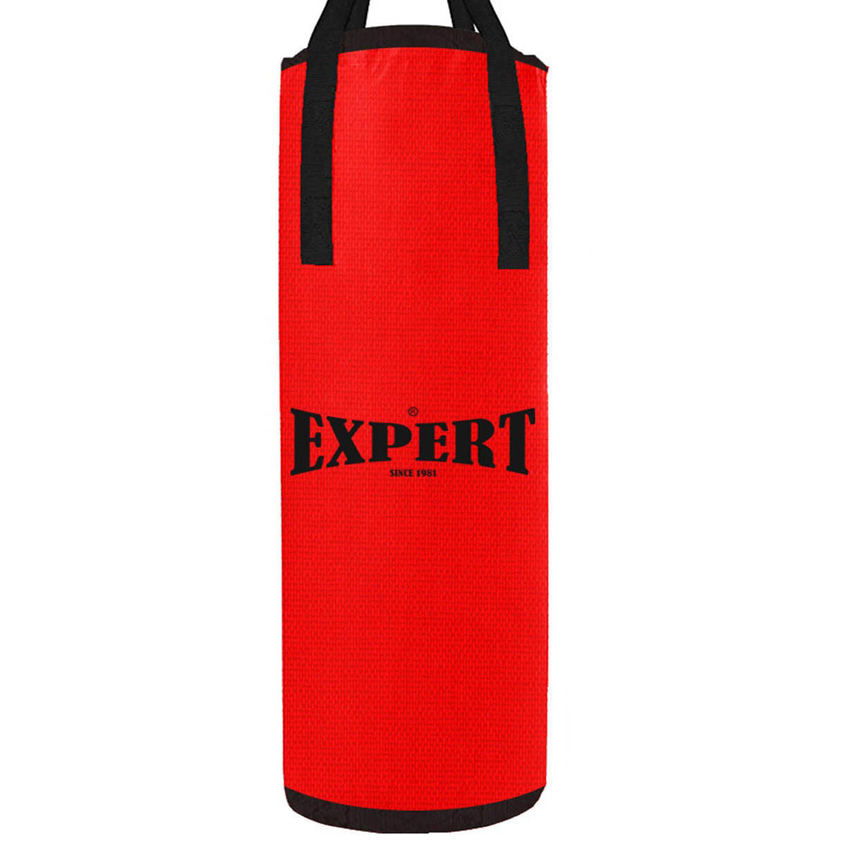 Bolsa de Boxeo Expert Completa C/ Relleno y Agarres - Rojo 