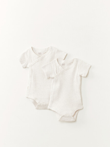 Pack x2 body rib Beige