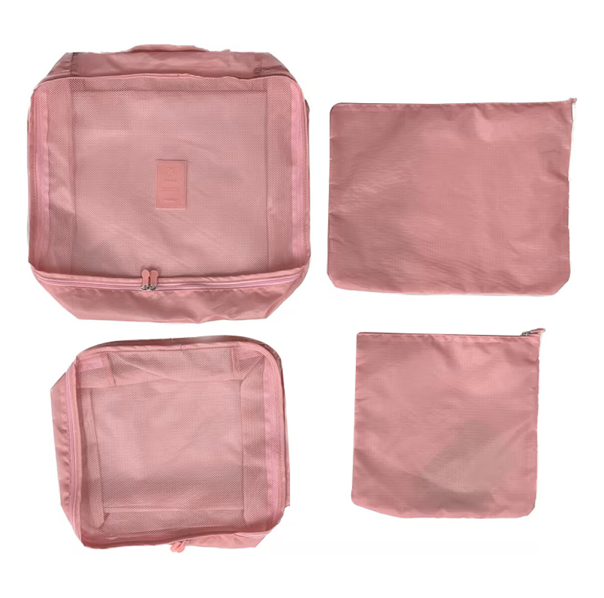 Organizador de tela 4pcs - rosa 