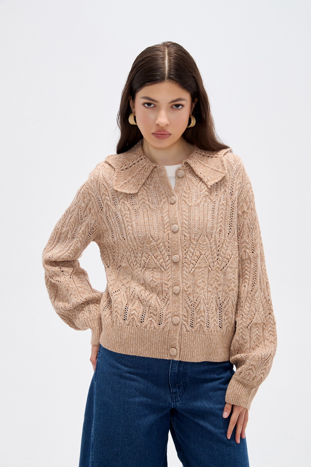 Cardigan Nerua Crudo / Natural