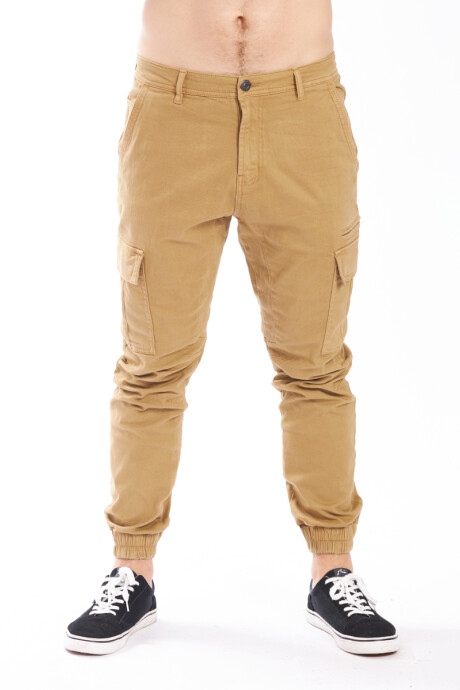 PANTALON CARGO ARENE DIXIE Camel