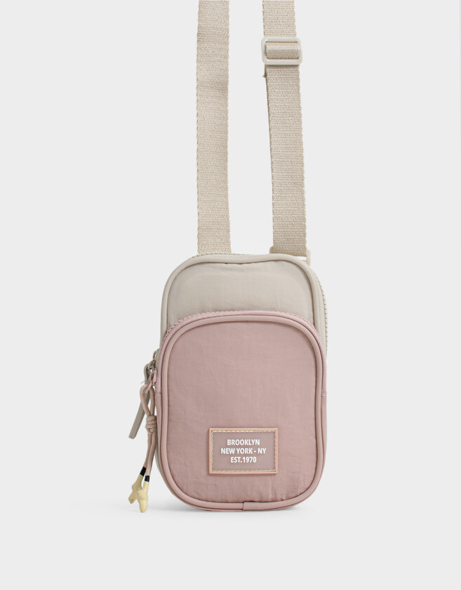Complemento Marroquinería Color Block Pouch Bicolor - Combinacion Bicolor