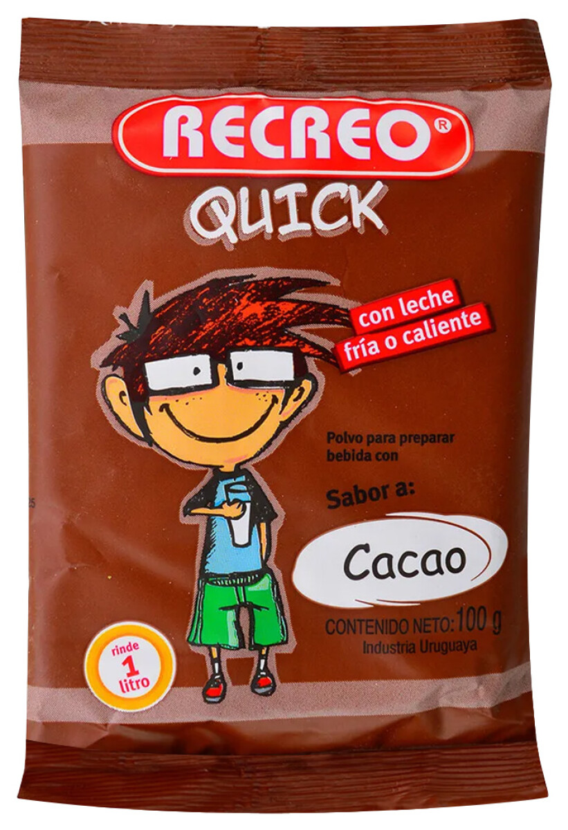 RECREO QUICK CHOCOLATE 100G 