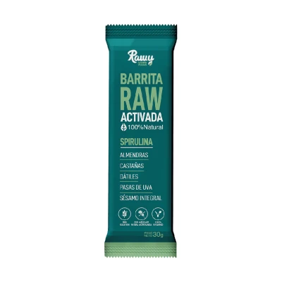Barrita De Spirulina Rawy 30g Barrita De Spirulina Rawy