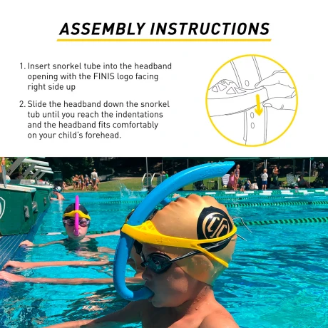 Finis - Esnórquel para Niño Stability Snorkel Jr 1.05.003.118. 001