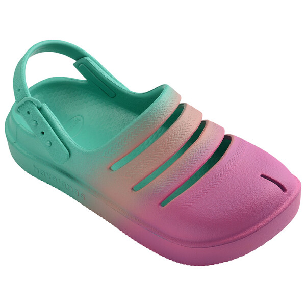 Zueco Havaianas Kids Clog Print Verde