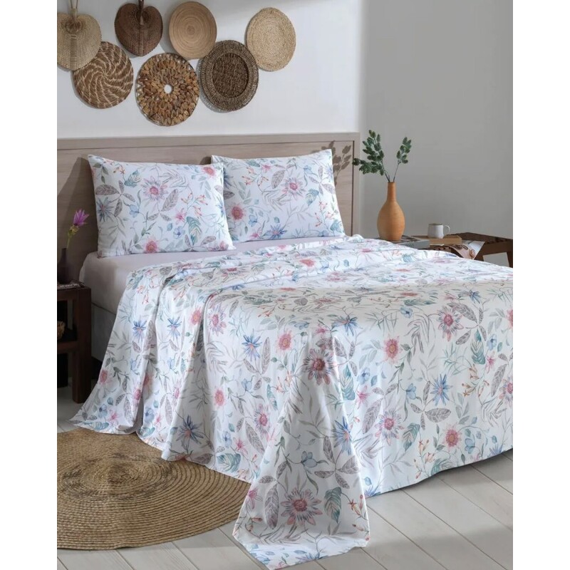 Juego de Sábanas Estampadas 1 Plaza Dohler Stella 130 Hilos 100% Algodón Juego de Sábanas Estampadas 1 Plaza Dohler Stella 130 Hilos 100% Algodón